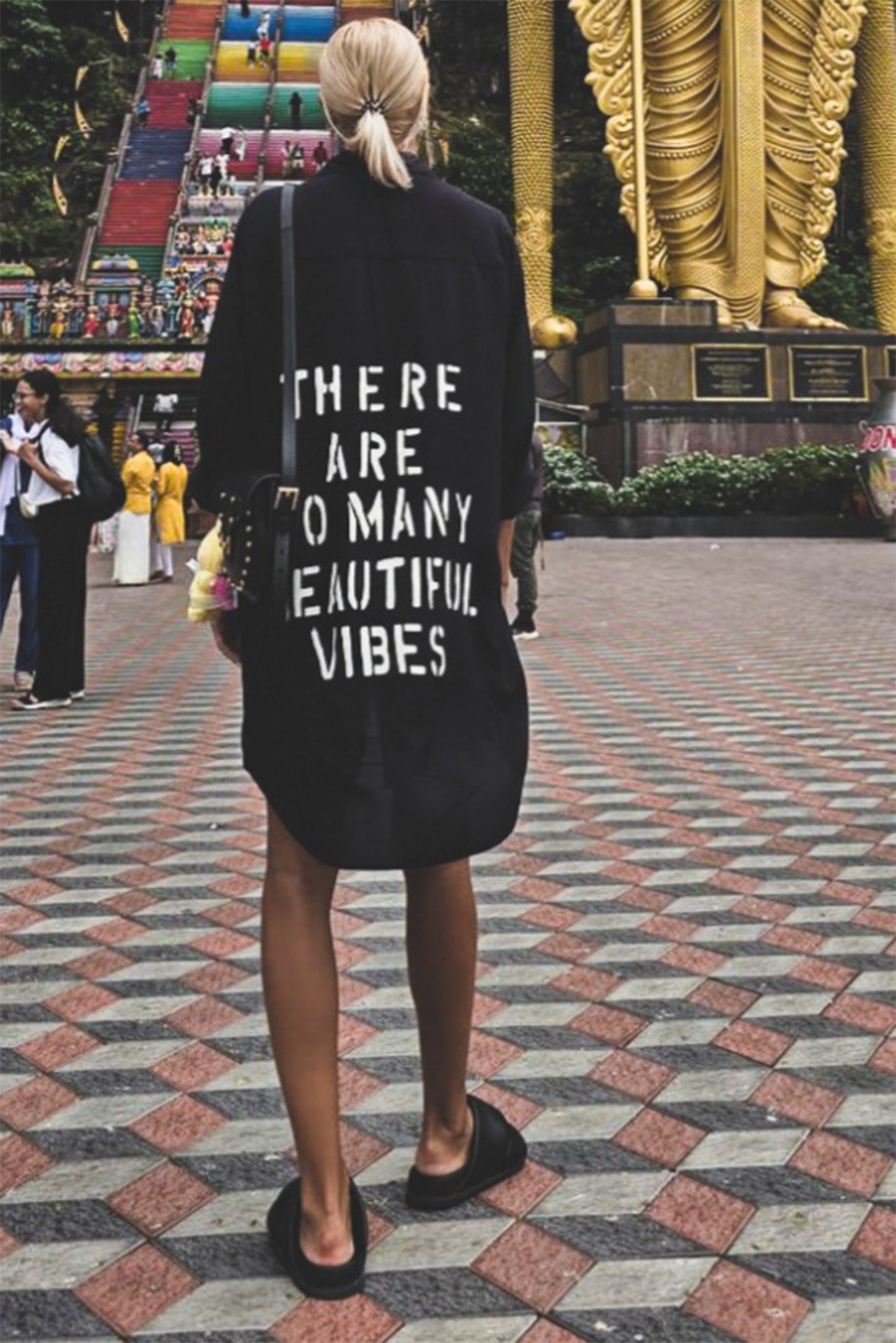 BV Maxi Shirt Dress