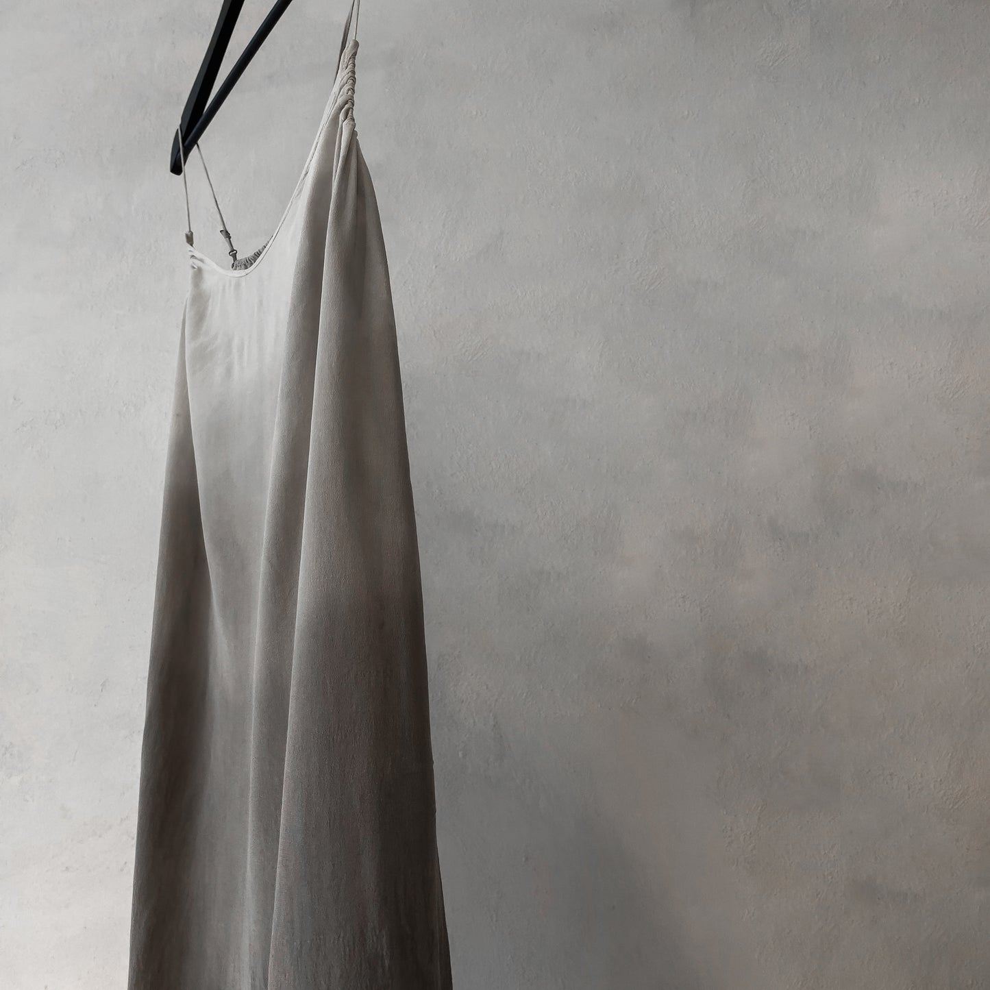Spaghetti string slip dress