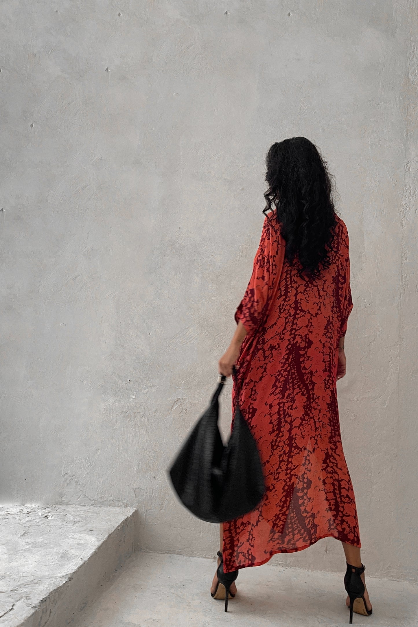 Loren Maxi shirt dress