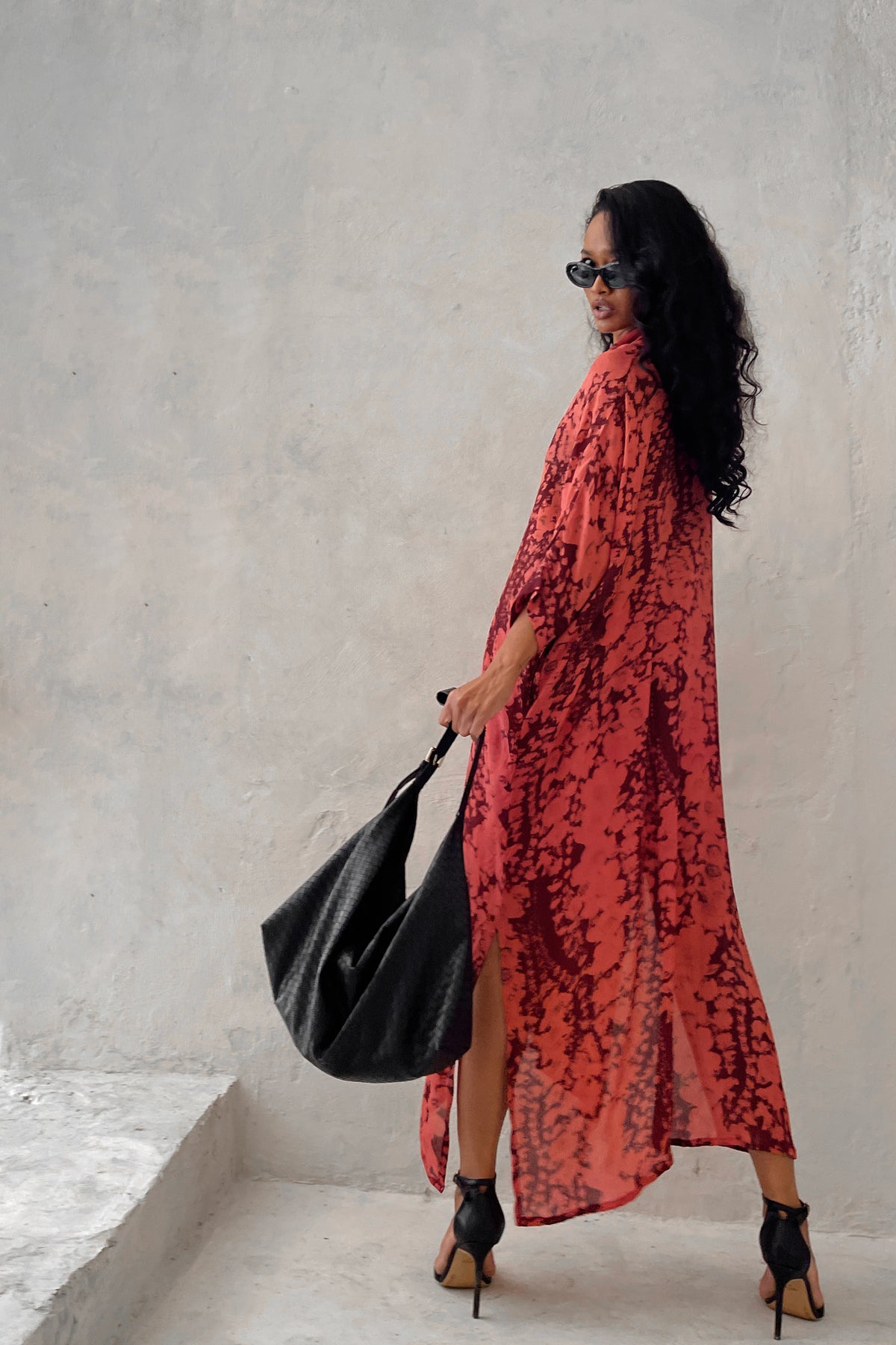 Loren Maxi shirt dress