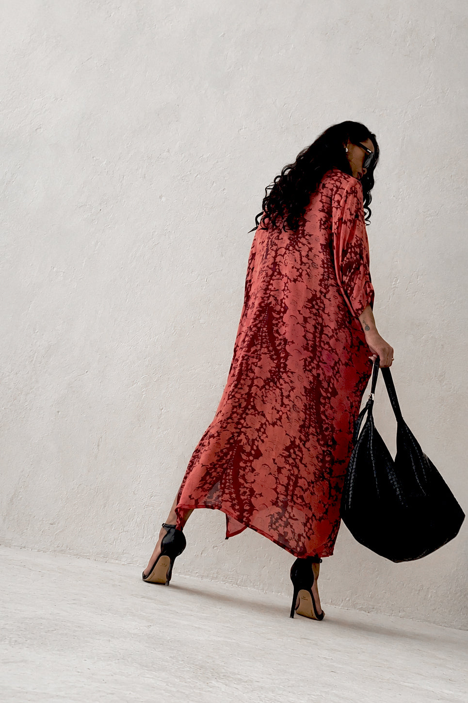 Loren Maxi shirt dress