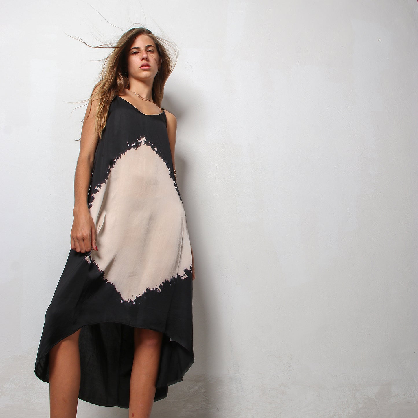 Circle slip dress