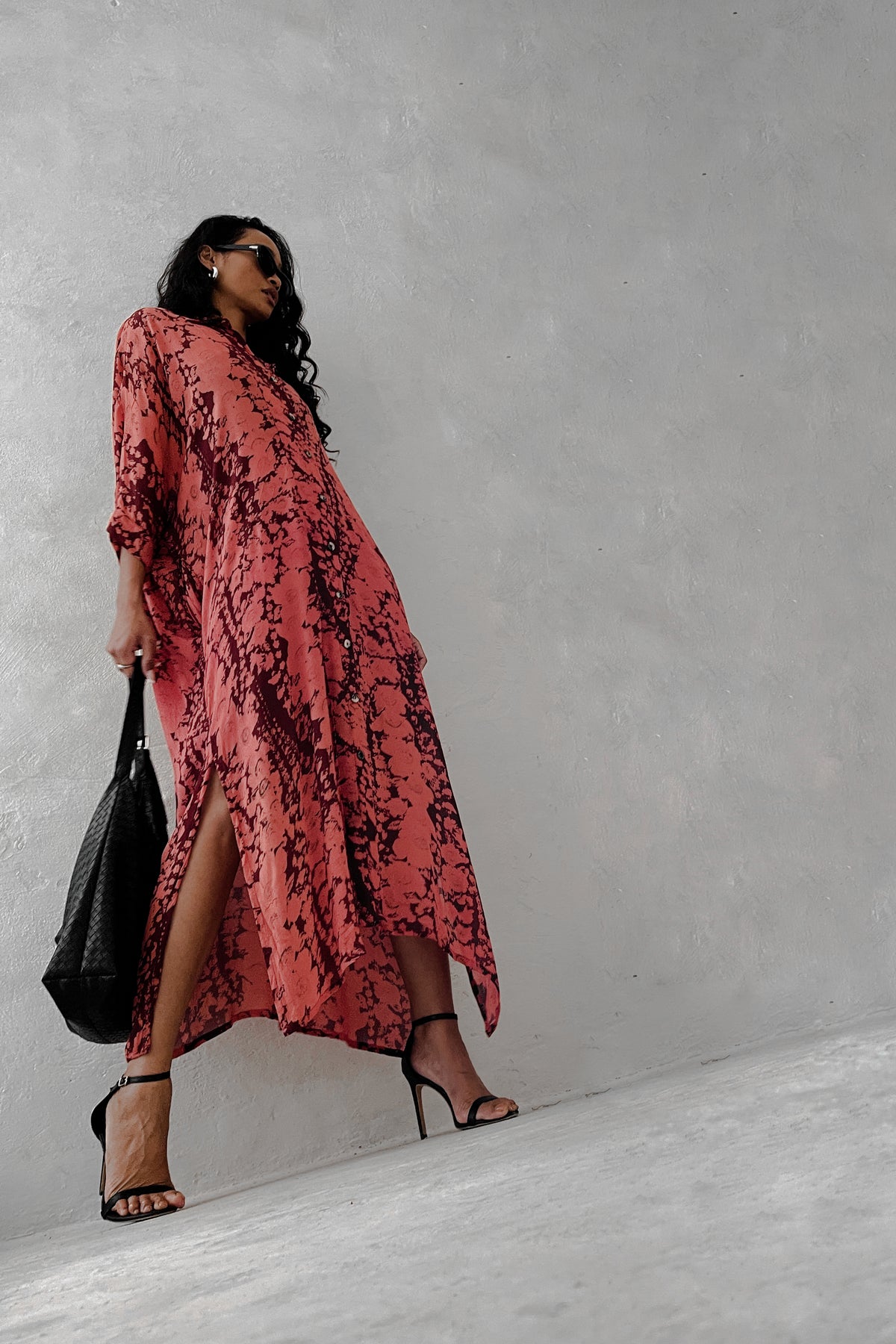 Loren Maxi shirt dress