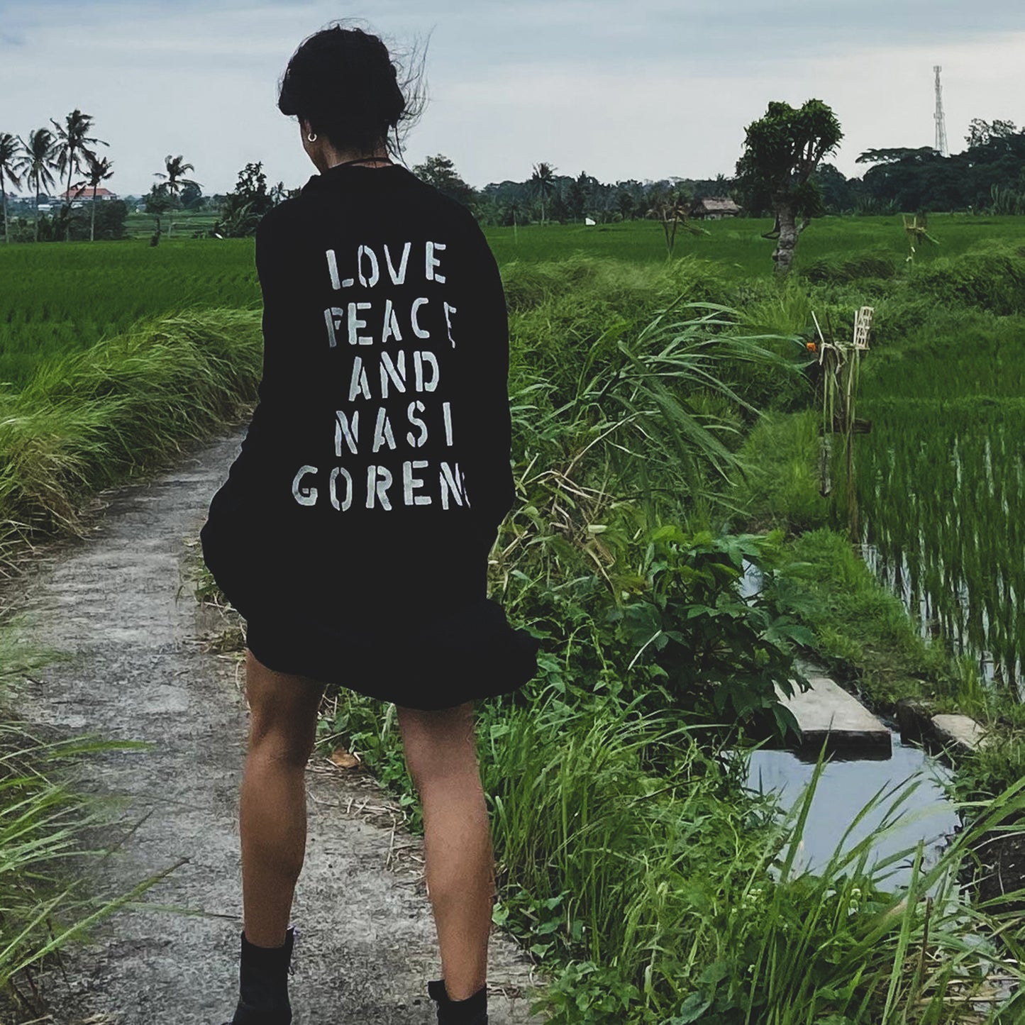 Nasi Goreng shirt dress
