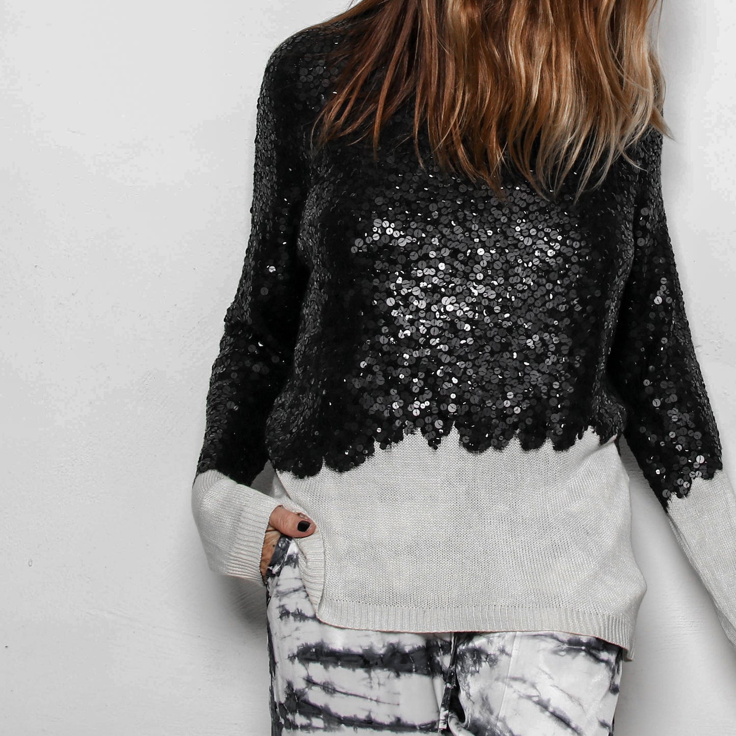 Sequin knit