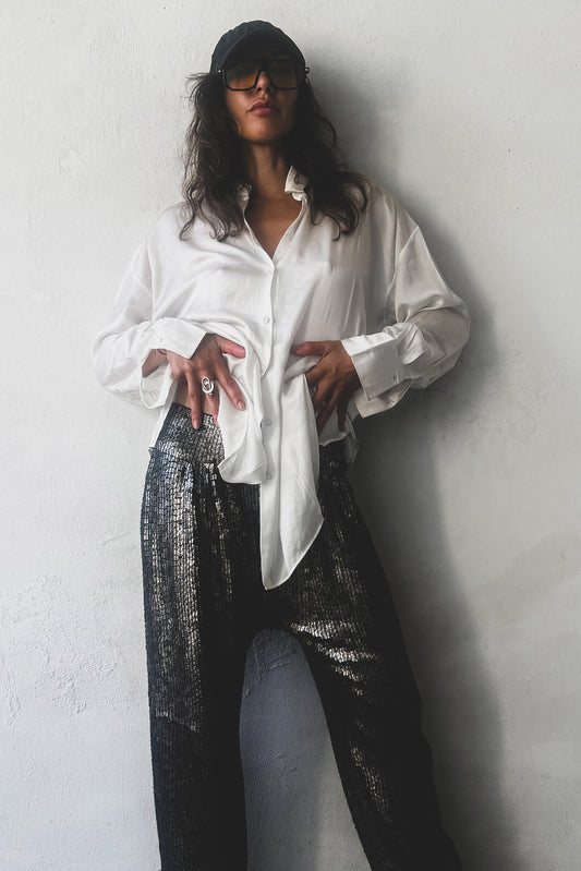 Sequin jogger